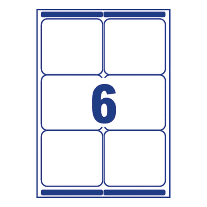 Avery Ultragrip Laser Label 99.1x93.1mm White (Pack of 1500) L7166-250