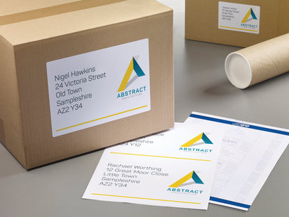 Avery Ultragrip Laser Labels 199.6x143.5mm Wht (Pack of 500) L7168-250