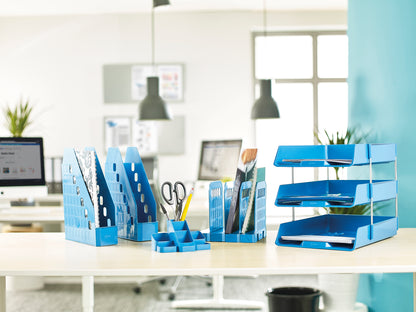 Avery Basics Blue Letter Tray 1132Blue