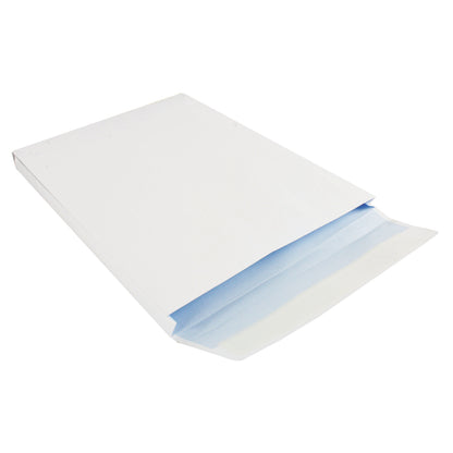 Q-Connect C4 Envelopes Window Gusset Peel and Seal 120gsm White (Pack of 125) KF02891