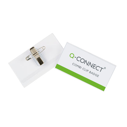 Q-Connect Combination Badge 54x90mm (Pack of 50) KF01567