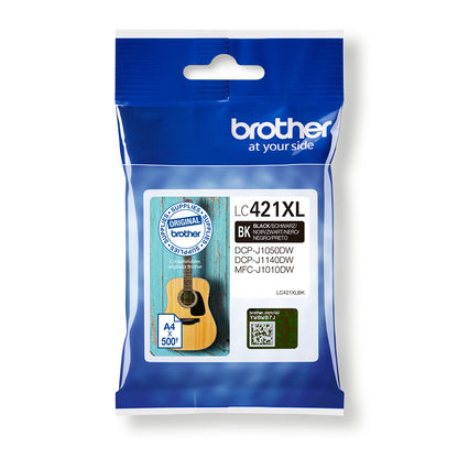 Brother LC421XLBK ink cartridge 1 pc(s) Original Black