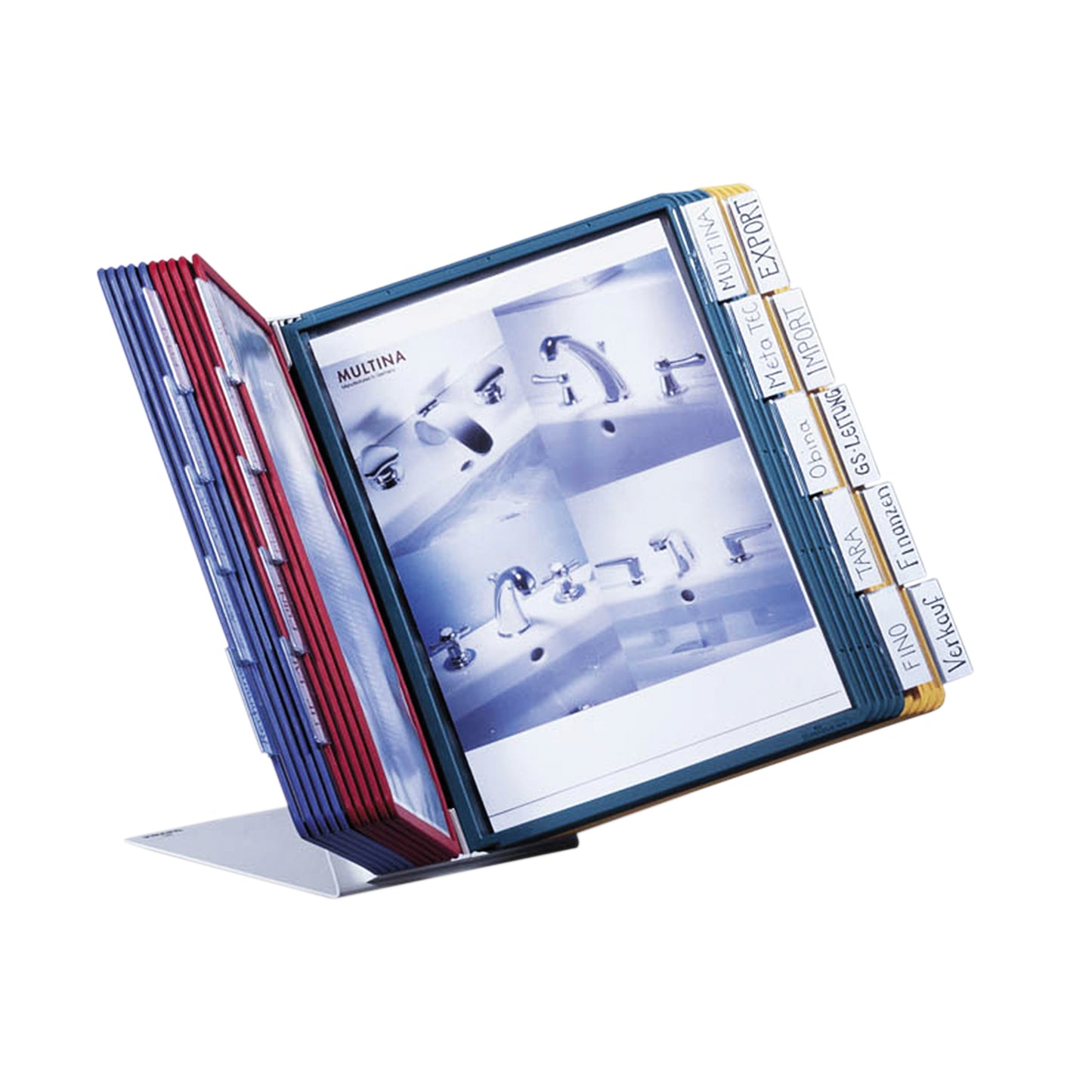 Durable Vario Desk Unit 20 Display Panel System Assorted 5699/00