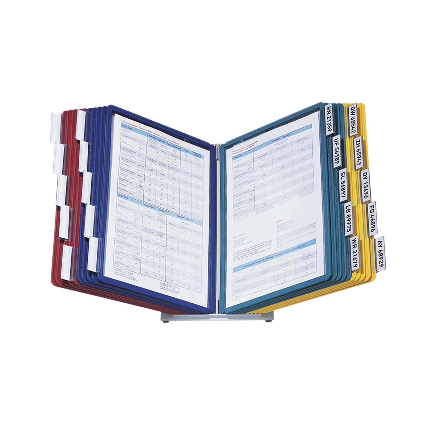 Durable Vario Desk Unit 20 Display Panel System Assorted 5699/00