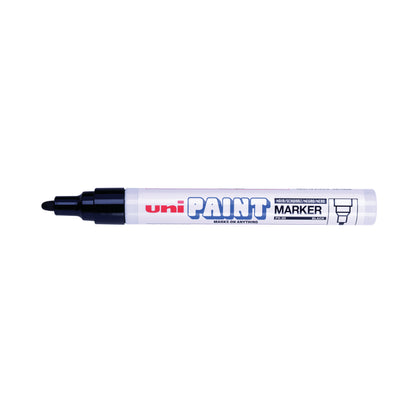 Unipaint PX-20 Paint Marker Medium Bullet Black (Pack of 12) 545616000