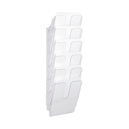 Durable Flexiplus Literature Holder A4 6 Compartments Clear 1700008401
