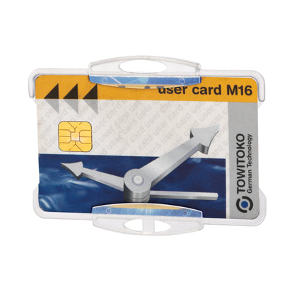 Durable Security Pass Holder 54x85mm Clear (Pack of 10) 891819