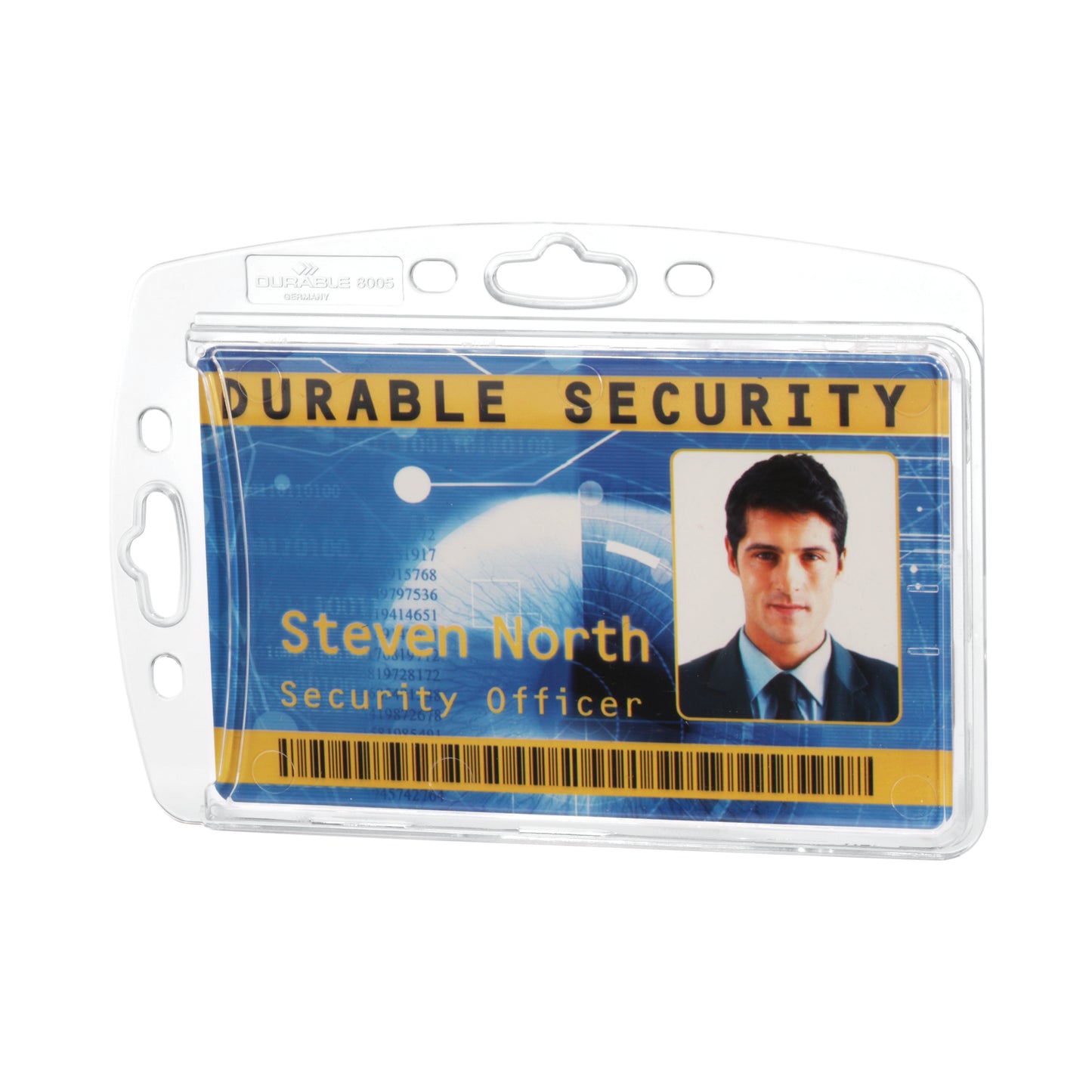 Durable Proximity Card Holder 54x85mm Clear (Pack of 10) 890519