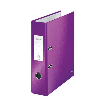 Leitz Lever Arch File 180° WOW POB/Laminated A4/80mm