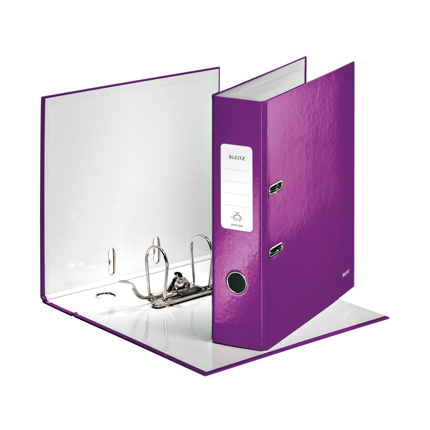 Leitz Lever Arch File 180° WOW POB/Laminated A4/80mm