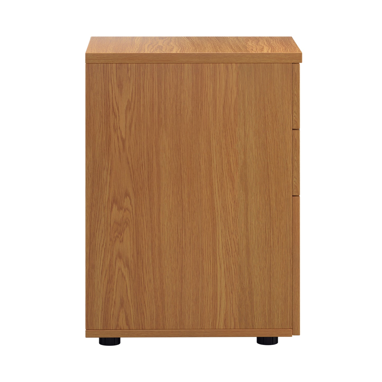 First 3 Drawer Under Desk Pedestal 404x500x690mm Nova Oak KF90260