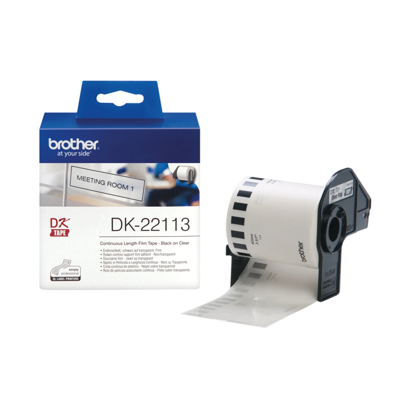 Brother Clear Continuous Film Tape