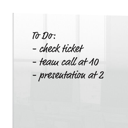 Nobo Transparent Acrylic Mini Whiteboard Desktop or Wall Mounted 600x450mm