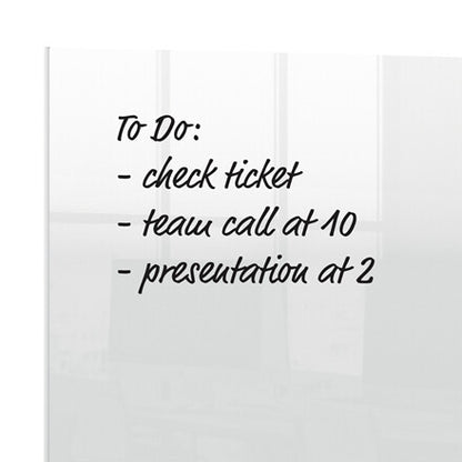 Nobo Transparent Acrylic Mini Whiteboard Desktop or Wall Mounted 600x450mm