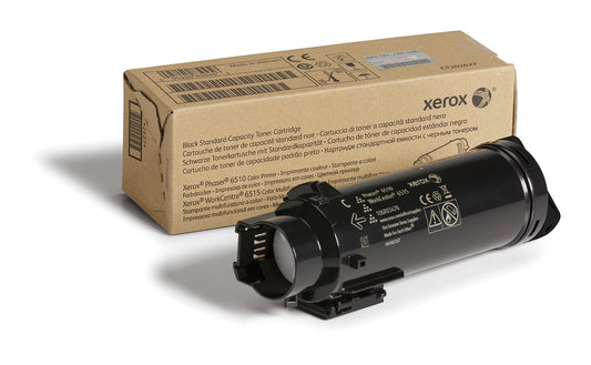 Xerox Genuine Phaser® 6510, WorkCentre® 6515 Black Standard capacity Toner Cartridge (2500 Pages) - 106R03476