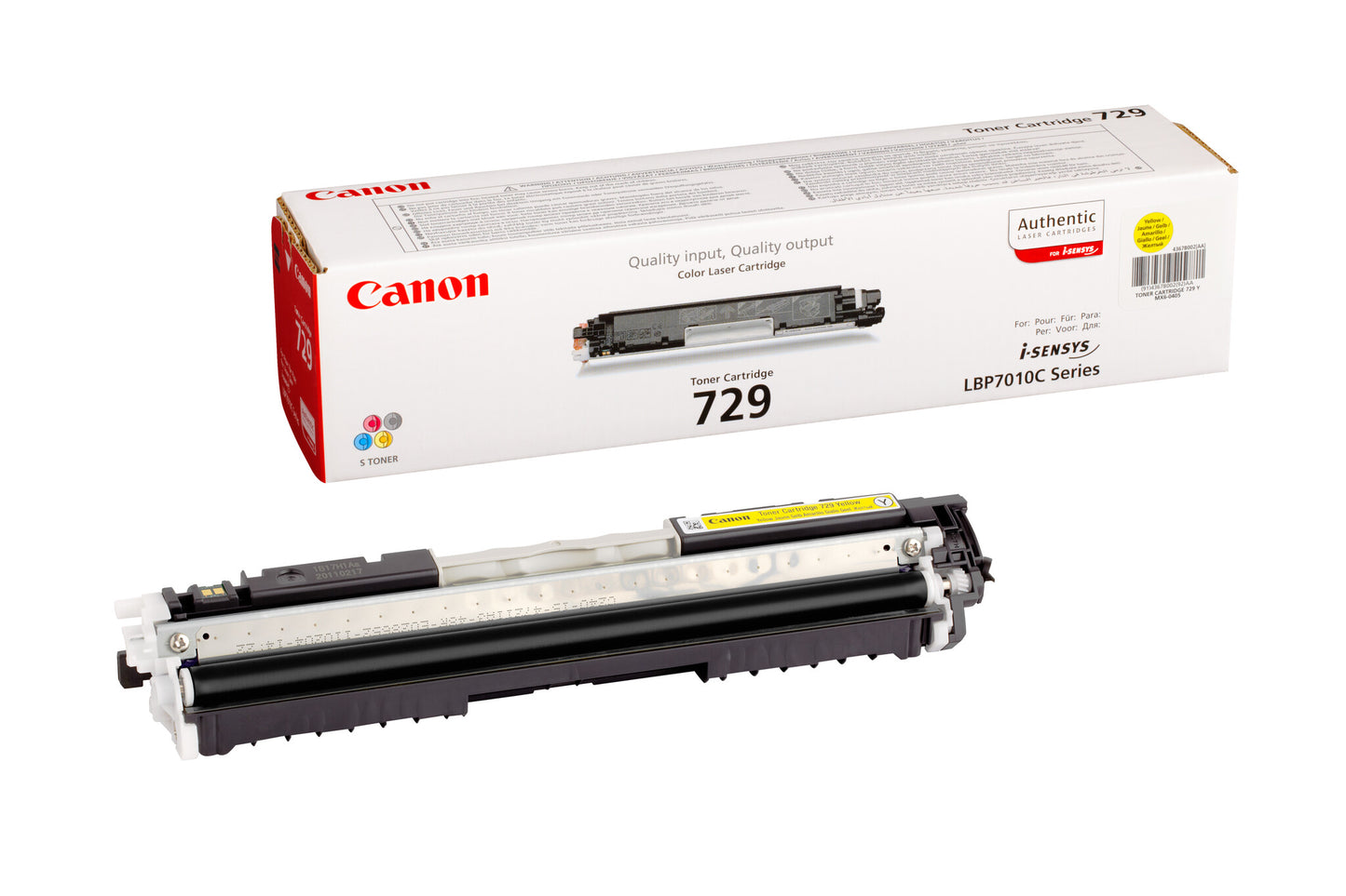 Canon 729 Y toner cartridge 1 pc(s) Original Yellow