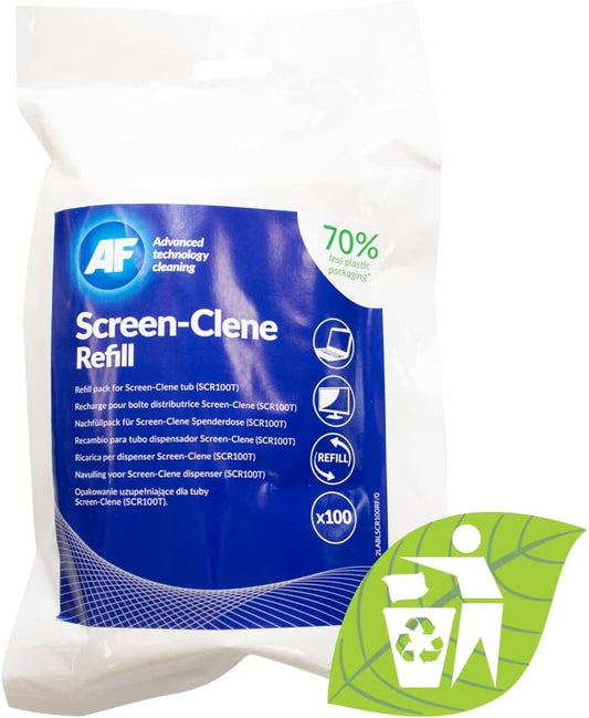 AF SCREEN CLENE REFILL PACK ASCR100R