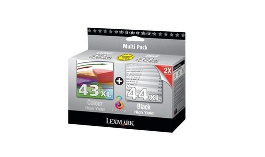 Lexmark 80D2966 ink cartridge 2 pc(s) Original Black