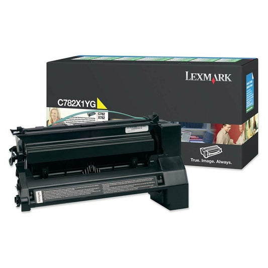 Lexmark C782X1YG toner cartridge 1 pc(s) Original Yellow