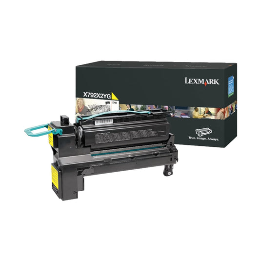 Lexmark X792X2YG Yellow toner cartridge 1 pc(s) Original