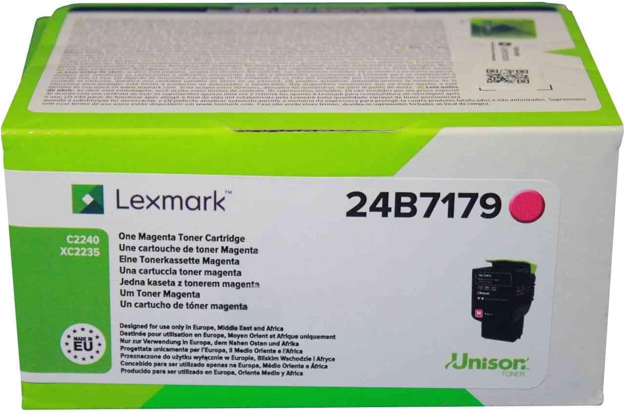 Lexmark 24B7179 toner cartridge 1 pc(s) Original Magenta