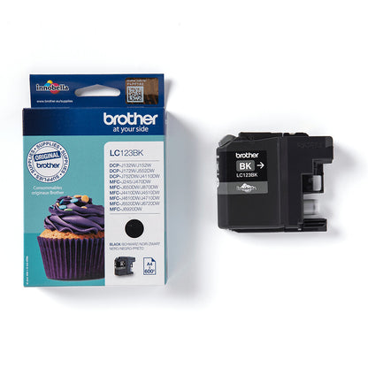 Brother LC123BK ink cartridge 1 pc(s) Original Black