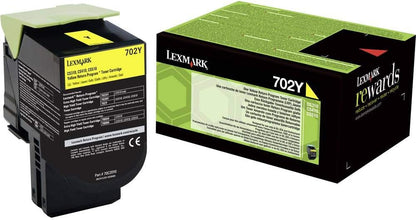 Lexmark 70C20Y0 toner cartridge 1 pc(s) Original Yellow