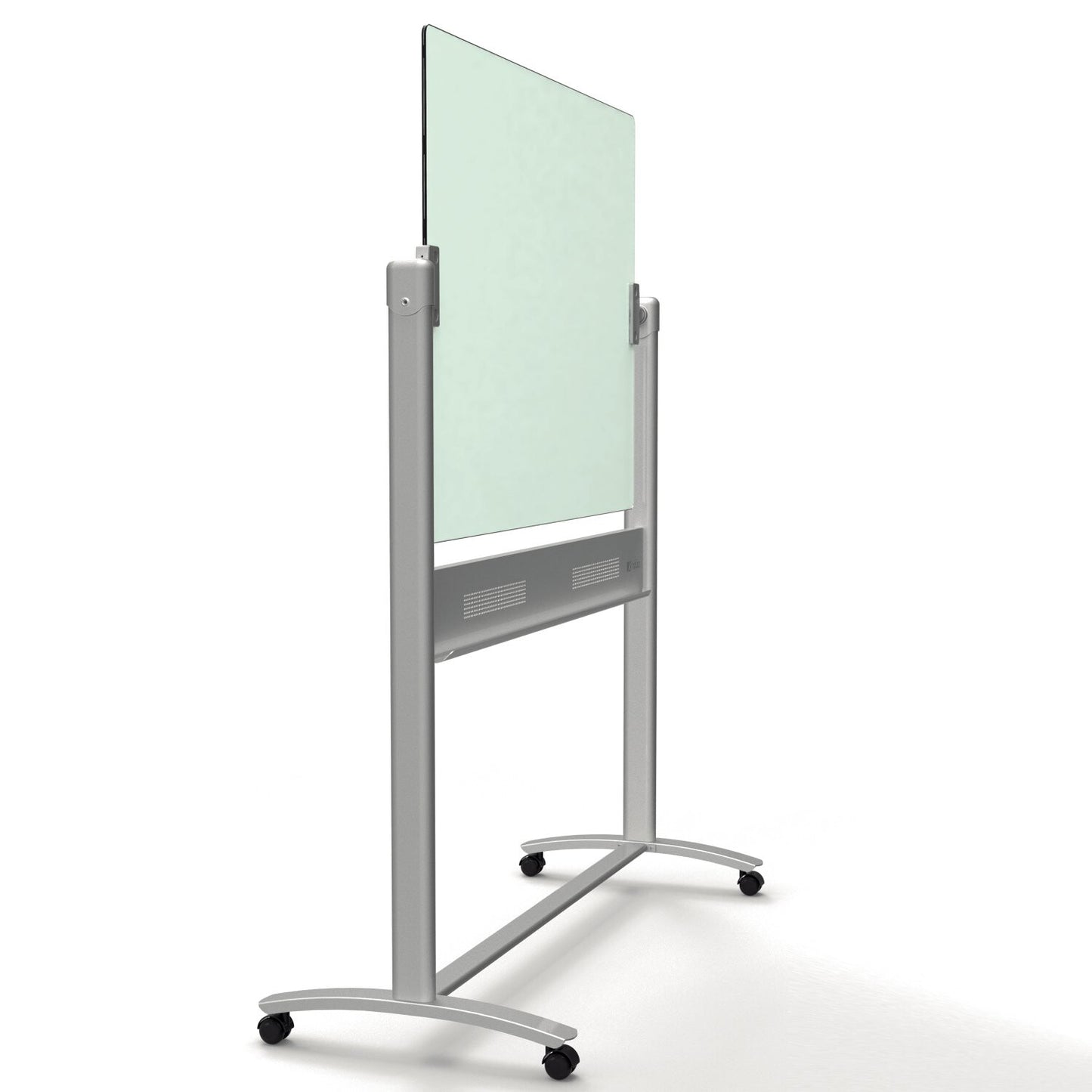 Nobo Brilliant White Glass Mobile Whiteboard 120x90cm