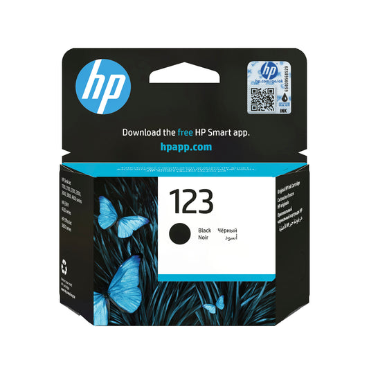 HP 123 Black Original Ink Cartridge