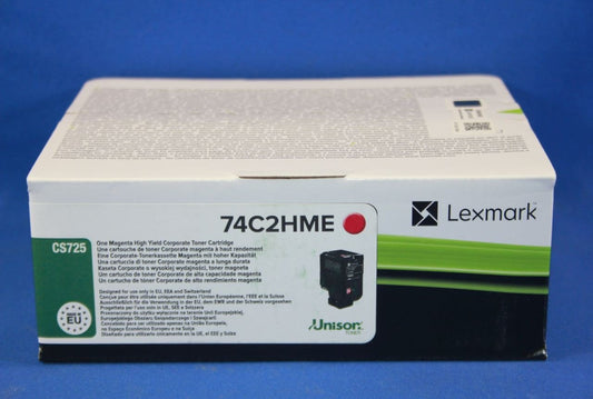 Lexmark 74C2HME toner cartridge 1 pc(s) Original Magenta