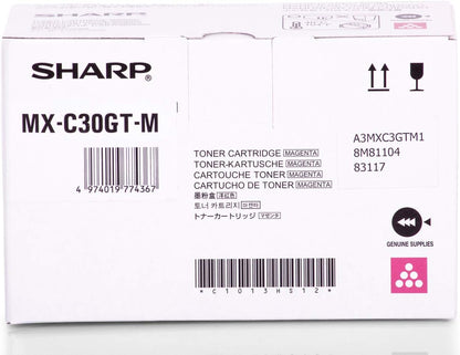 Sharp MXC30GTM toner cartridge 1 pc(s) Original Magenta