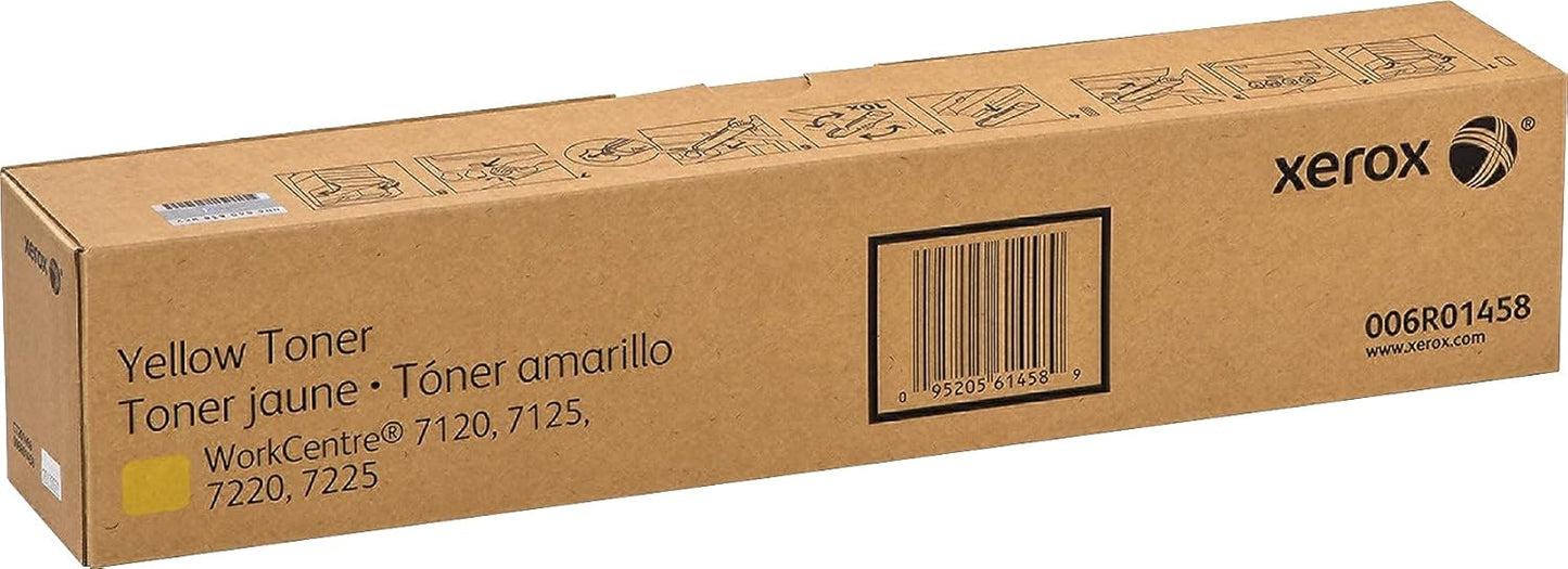 Xerox 006R01458 toner cartridge 1 pc(s) Original Yellow,  15000 pages