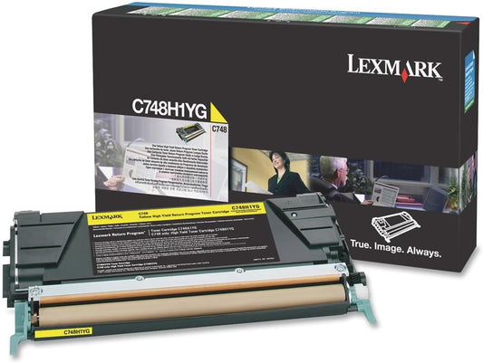 Lexmark C748H1YG toner cartridge 1 pc(s) Original Yellow