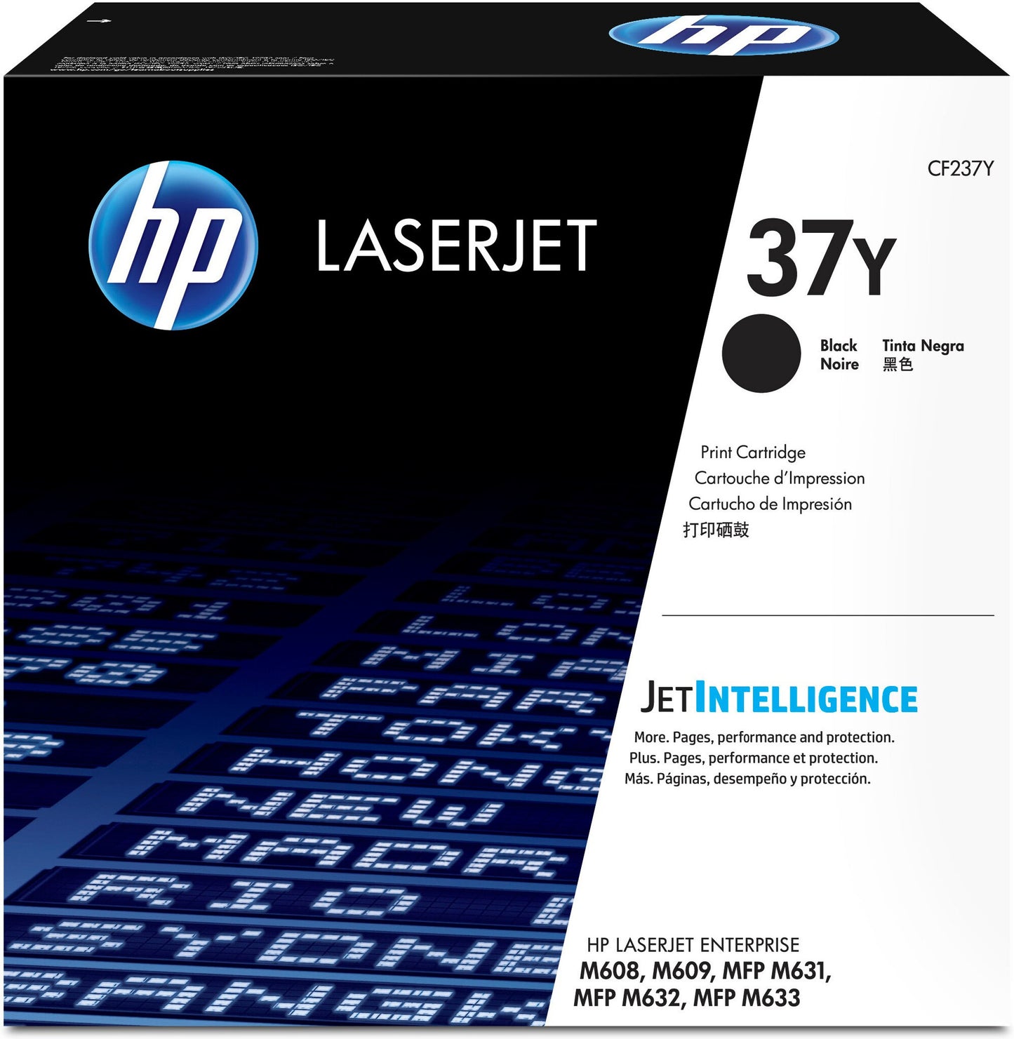 HP 37Y Extra High Yield Black Original LaserJet Toner Cartridge