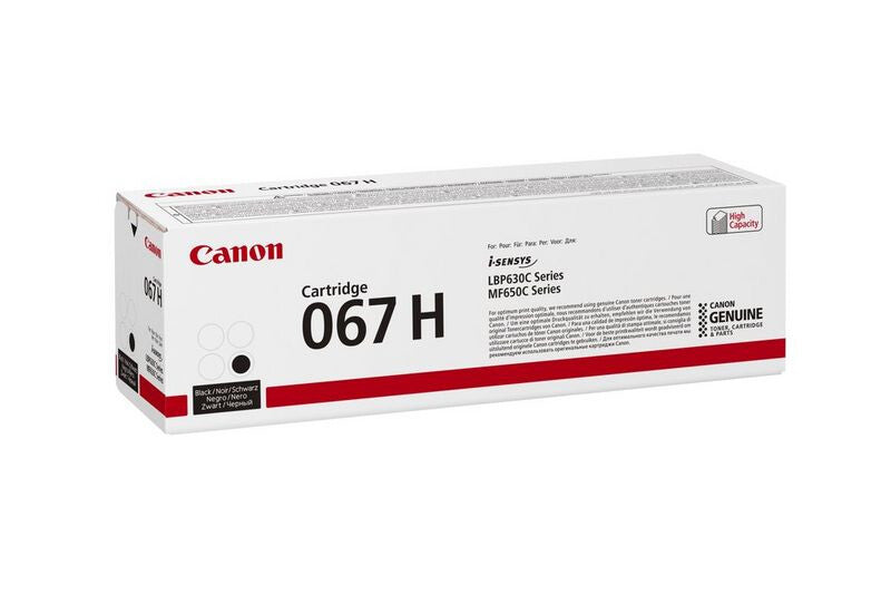 Canon 067H toner cartridge 1 pc(s) Original Black