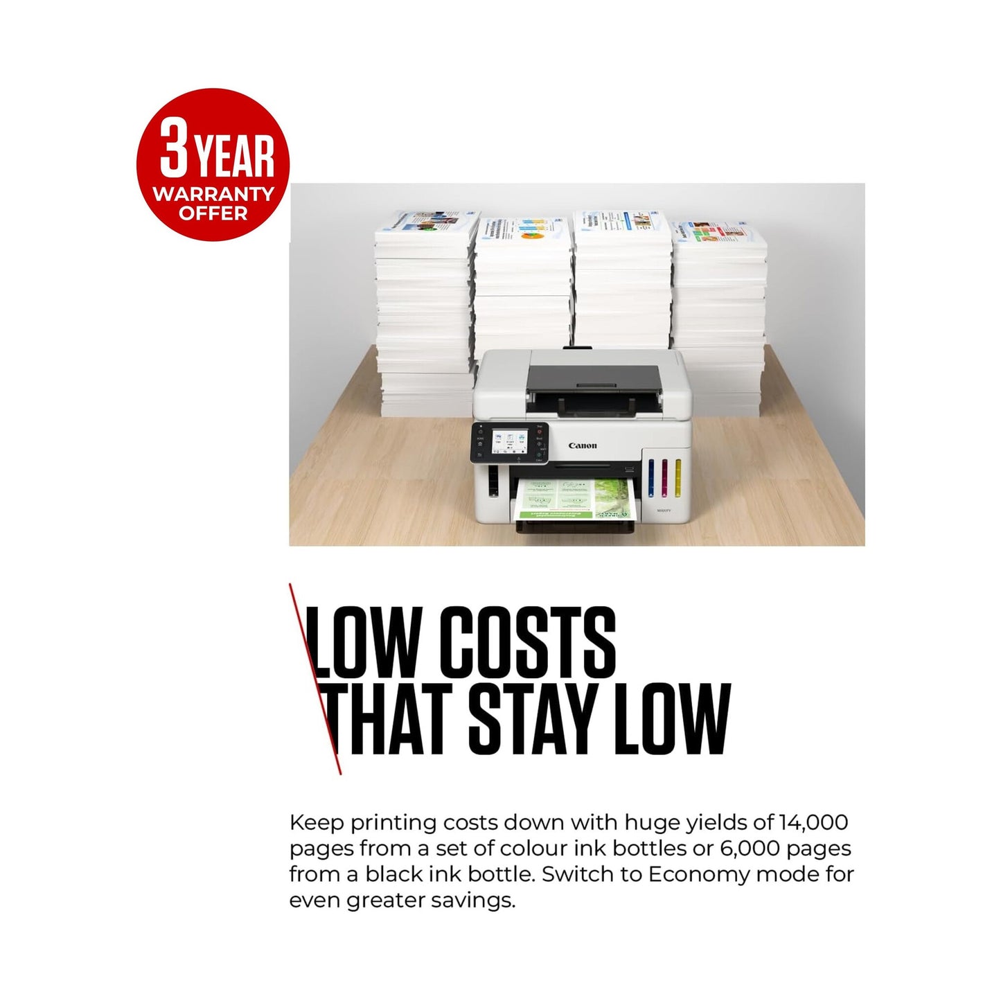 Canon MAXIFY GX6550 Inkjet A4 600 x 1200 DPI Wi-Fi