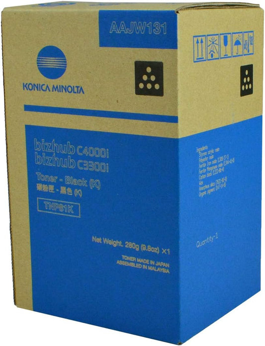 KONICA BLACK TONER TNP81K KONICA BLACK TONER