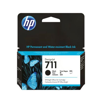 HP 711 38-ml Black DesignJet Ink Cartridge