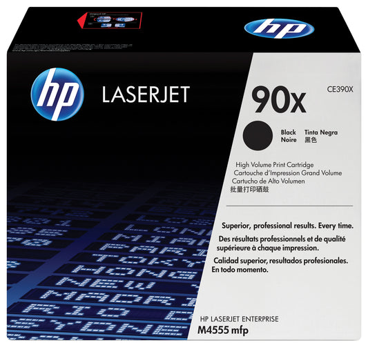 HP 90X High Yield Black Original LaserJet Toner Cartridge