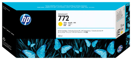 HP 772 300-ml Yellow DesignJet Ink Cartridge