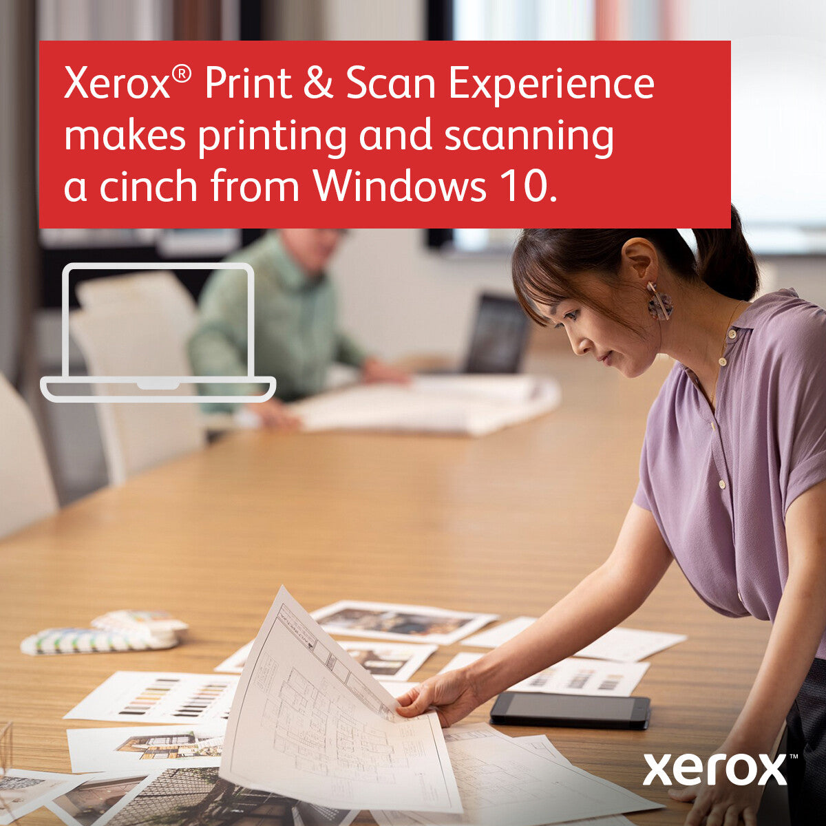 Xerox C235 A4 22ppm Wireless Copy/Print/Scan/Fax PS3 PCL5e/6 ADF 2 Trays Total 251 Sheets UK