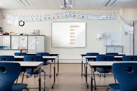 Nobo Premium Plus Steel Magnetic Whiteboard 900x600mm