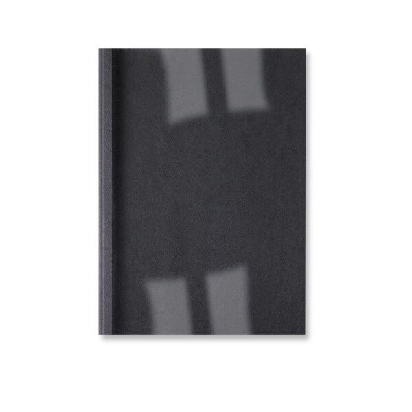 GBC LeatherGrain Thermal Binding Covers 1.5mm Black (100)