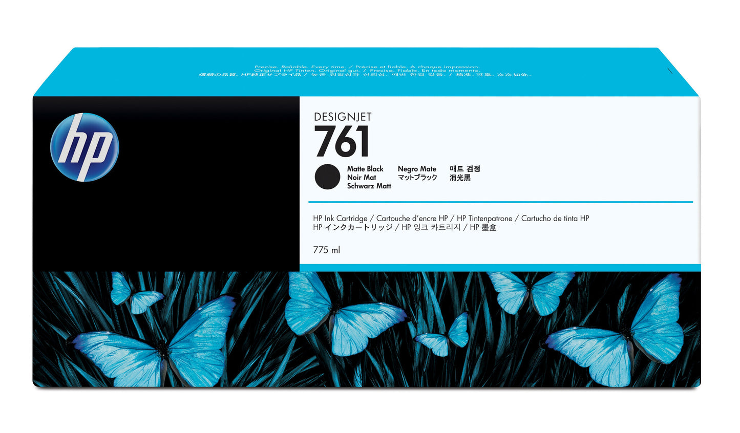 HP 761 775-ml Matte Black DesignJet Ink Cartridge