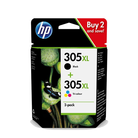 KODAK COMPAT HP HP305 XL Black & Colour Combo Pack