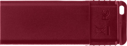 Verbatim Slider - USB Drive - 2x32 GB - Blue/Red