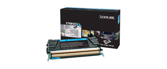 Lexmark X748H2CG toner cartridge 1 pc(s) Original Cyan