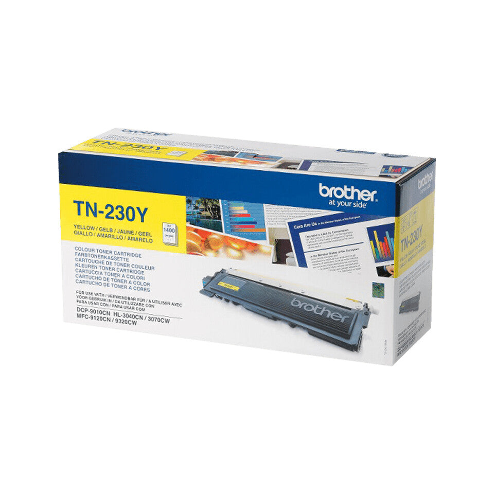 Brother TN-230Y toner cartridge 1 pc(s) Original Yellow Yield 1,400 pages @ 5% coverage