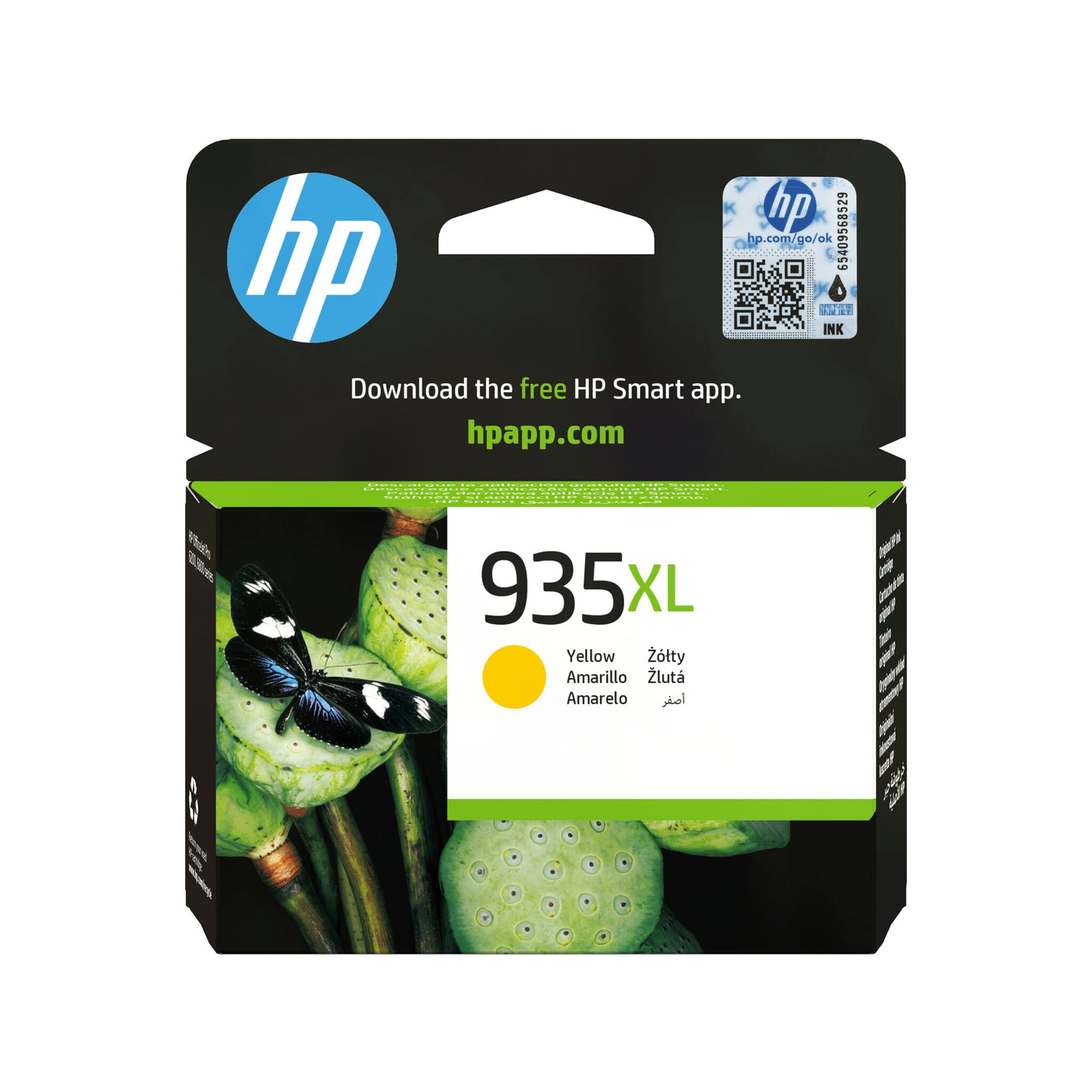 HP 935XL High Yield Yellow Original Ink Cartridge