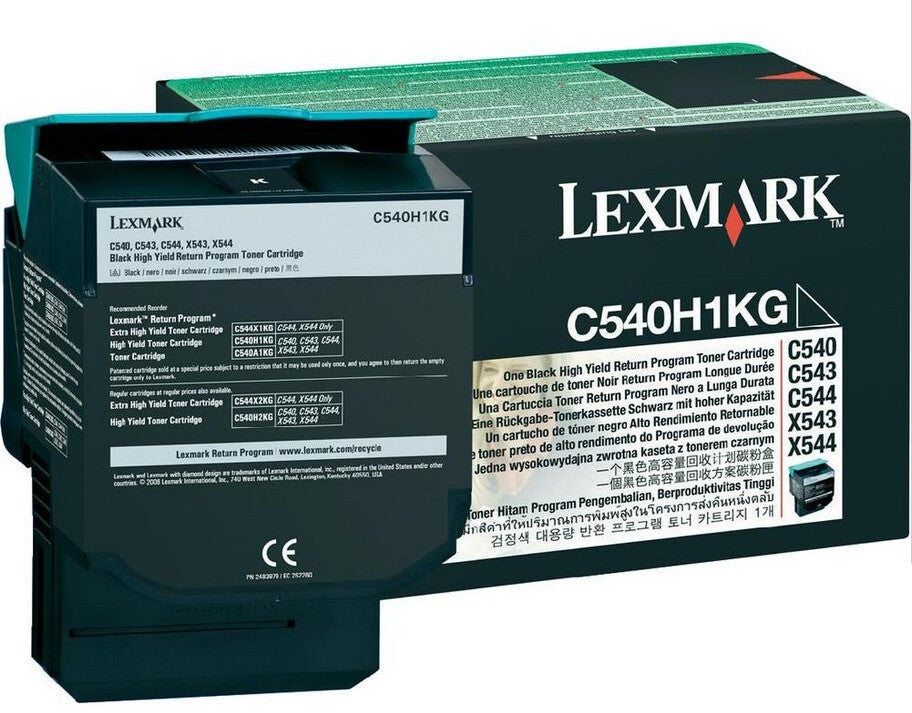 Lexmark C540H1KG toner cartridge 1 pc(s) Original Black